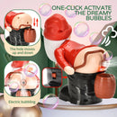 Electric Santa Claus Bubbles Machine