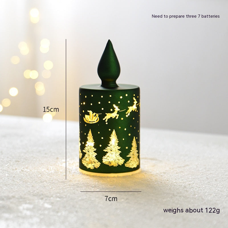 Christmas Luminous Glass Decoration